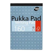 Bilježnica, A5, linirana, 80 listova, PUKKA PAD Metallic Writing Book, razne boje 6468-MET