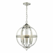 Där Lighting VAN0338 - Luster na lancu VANESSA 3xE14/40W/230V sjajni hrom