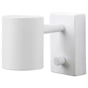 NYMANE Zidna/citaca lampa, trajni priklj., bela