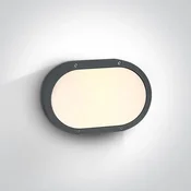 STROPNA/ZIDNA SVJETILJKA 2×E27/20W/230V/273x181mm/IP54/ANTRACIT