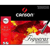 Rayher. Blok Canson Figueras 33x41 cm 290 g, 10 listni