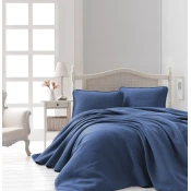 Aberto Design Set Double prekrivac Liv, 220x240cm, Teget
