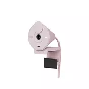 LOGITECH kamera Brio 300, roza, USB