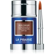 La Prairie Skin Caviar Concealer Foundation puder in korektor SPF 30 odtenek Hazel NW-70 30 ml