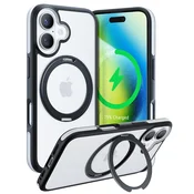 Premium ovitek Torras Ostand R Fusion za iPhone 16 Plus - black