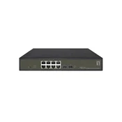 LevelOne Hilbert 10-portni Gigabit PoE Smart Lite stikalo, 130W