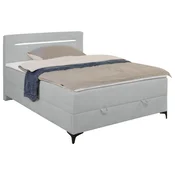Box Krevet Jerry 140/200 cm , srebrna