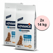 Advance Dog Medium Adult 2 x 14 kg