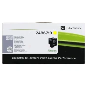 LEXMARK 24B6719, originalni toner, rumen