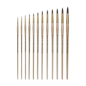 PanArt 5504 Multicolor - okrogli čopič za akrilne barve | 10