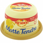 PRESIDENT neslano maslo MOTTE TENDRE, 250g