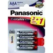 PANASONIC set štirih baterij Everyday Power Silver LR03EPS