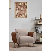 Atelier del Sofa Fotelja Aren 85x85x100cm Bež-Cimet