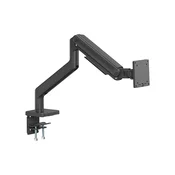 Enoročno namizno stojalo za monitor/TV do 49 (20 kg), VESA, črno