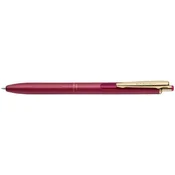 Gel pero, 0,33 mm, stiskalni mehanizem, telo peresa: bordo, ZEBRA Sarasa Grand, modro