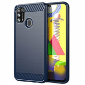 Karbonski ovitek, fleksibilna TPU torbica za Samsung Galaxy M30s / Galaxy M21