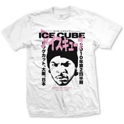 Ice Cube Beanie Kanji (Back Print) White M Majica