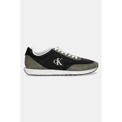 Calvin Klein Jeans RETRO RUNNER ESS MIX MAT Zelena