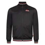 LONSDALE Jopa na zadrgo Irthing karminsko rdeča/črna/bela