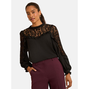 love & roses Bluza črna