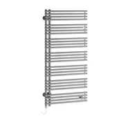 Kermi Električna kopalna kad, Diveo-E 1320X600MM WRX LEVA SREBRNA DVE1A130060WTXK