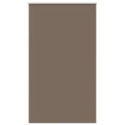 Vidaxl Zatemnitvena rolo senčila kavne barve 125x210 cm, širina blaga 121,6 cm, poliester