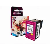 Inkdigo tusz 653 XL kompatybilny z HP DeskJet PlusInkAdvantage6475 Certyfikat TÜV