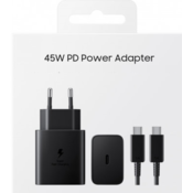 NPA-AC40 Gembird brzi Punjac 45W PD3.0 USB-C + kabl 5A USB-C na USB-C