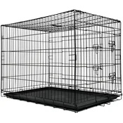 Funfit sklopivi XXL Sobni kavez 107x77,5x70cm - crni