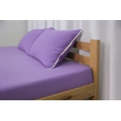 Manjatex Caršaf sa lastišem, Za dušek od 25cm, 120x200cm, Ljubicasti