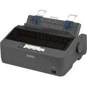 EPSON matricni pisac LX-350, A4, 9 igala, 347 maraka/s, 1 + 4 kopije, USB 2.0, LPT, RS232