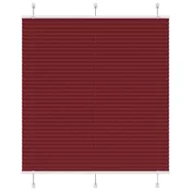 Plisirana zavjesa Bordo crvena 115x100 cm Širina tkanine 114,4 cm Poliester