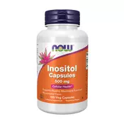 Inozitol 500 mg - NOW Foods 100 kaps.
