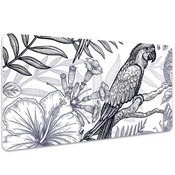 Decormat Namizna podloga Sketched parrot 100x50 cm