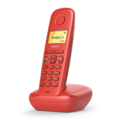 GIGASET Rdeči brezžični gigaset A270 fiksni telefon, (20576011)