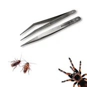 BIO SET mehkih pincet ravnih + ukrivljenih 12 cm