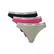 Calvin Klein Underwear Spodnje hlačke  svetlo siva / roza / črna / bela