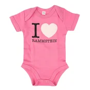 Otroški bodiji otroška Rammstein - I Love Rammstein - RAMMSTEIN - ST10666-102-BBLp