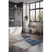 Lessentiel Maison Set prostirki za kupatilo CT-5180, 2 Komada, Šarena