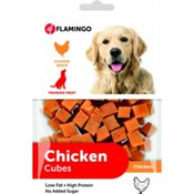 Flamingo priboljški za psa cubes piščančje kocke - Brez sladkorja - Mehki mesni priboljški - Flamingo