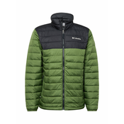 COLUMBIA Sportska jakna, zelena / crna / bijela