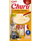 Churu Kremni mačji prigrizek - Senior, 4 x 14 g - Piščanec