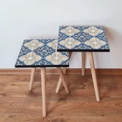 Hanah Home Set klub stocica 2Shp40, 2 komada, Šareni