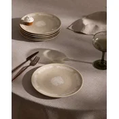 Madame Coco Set desertnih tanjira Brigitte, 6 komada, Bež
