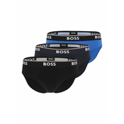 BOSS Black Bokserice Power, plava / mornarsko plava / crna / bijela
