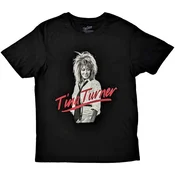 Tina Turner Red Logo Black L Majica
