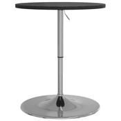 Vidaxl vidaXL Barska miza, črna, 60x60x90 cm, material na osnovi lesa