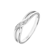 DIAMANT LETERNEL Prstan srebrna