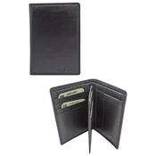 NOVCANIK KOŽNI MUŠKI BIAGIOTTI UOMO LB26W-760-43 CRNI