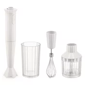 Ručni blender PLIS 34 cm, set od 4 kom, bijela, plastika, Alessi